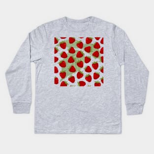 Raspberry Sorbet Kids Long Sleeve T-Shirt